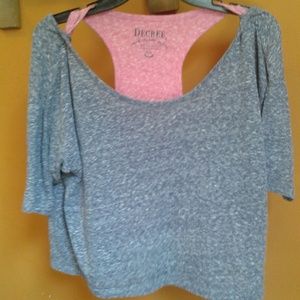 Decree crop top sz M